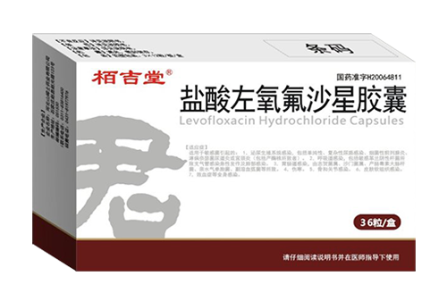 盐酸左氧氟沙星胶囊